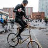 Photos: Bike Kill Gleefully Splashes Through A Nor'easter In New Cop-Free Spot